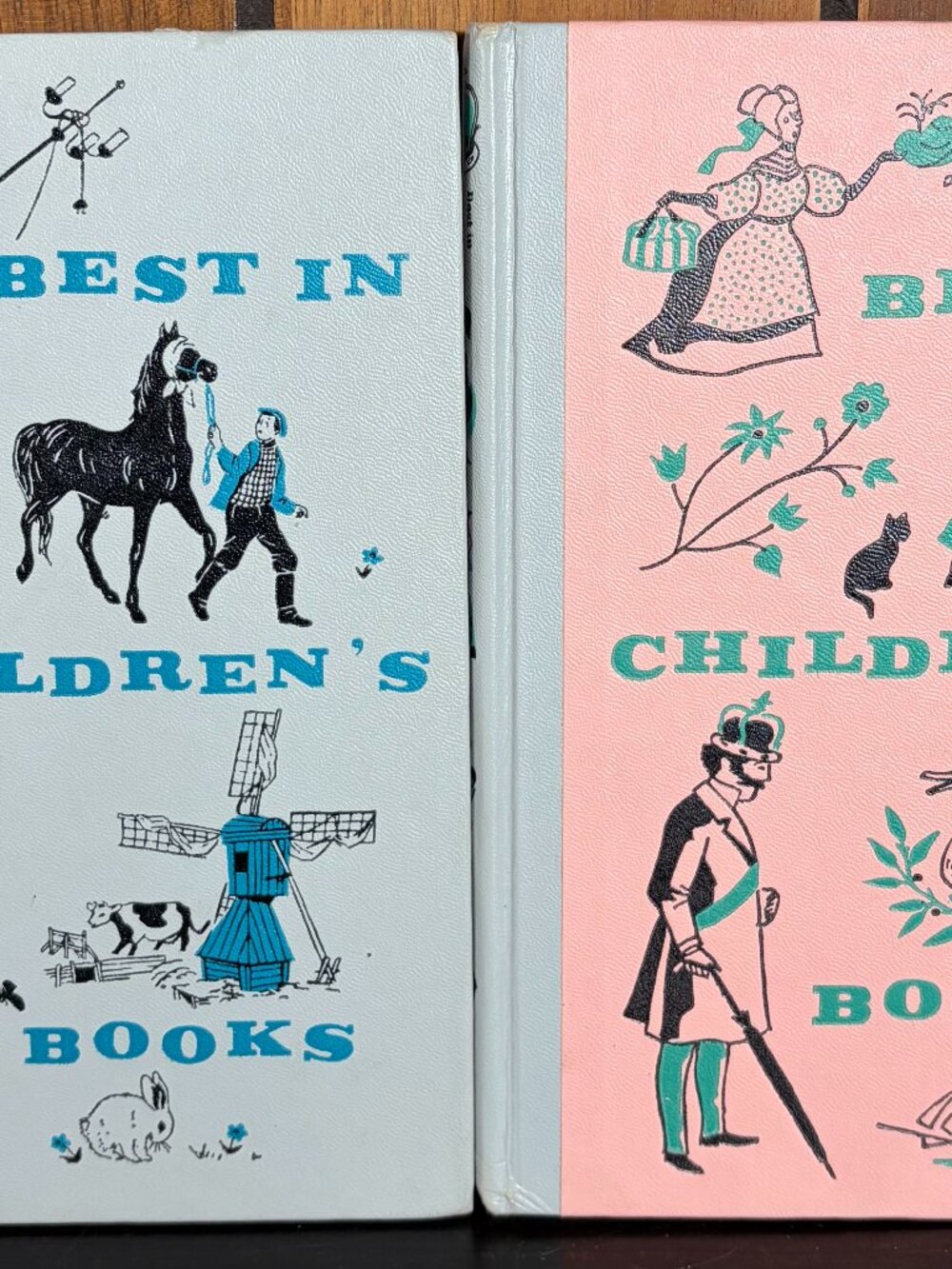 Vintage Best in Childrens Books Volume 17 (1959) & 39 (1960) EUC